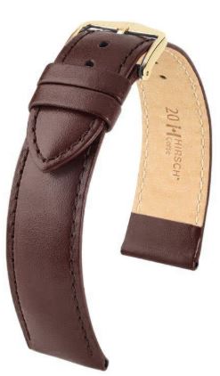Hirsch Corse M NQR Brown Leather Fibers 18/16mm 03202110-1-18