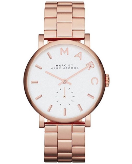 Marc Jacobs dames pols horloge roségoud kleurig.