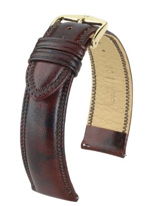 Hirsch Ascot L Brown Shiny Calf 20/18mm 01575010-1-20