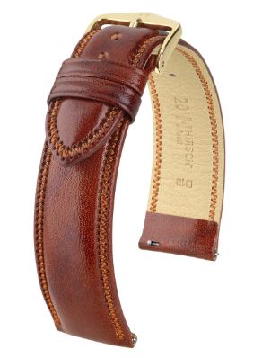 HIRSCH ASCOT L GOLDEN BROWN SHINY CALF 20/18MM 01575070-1-20