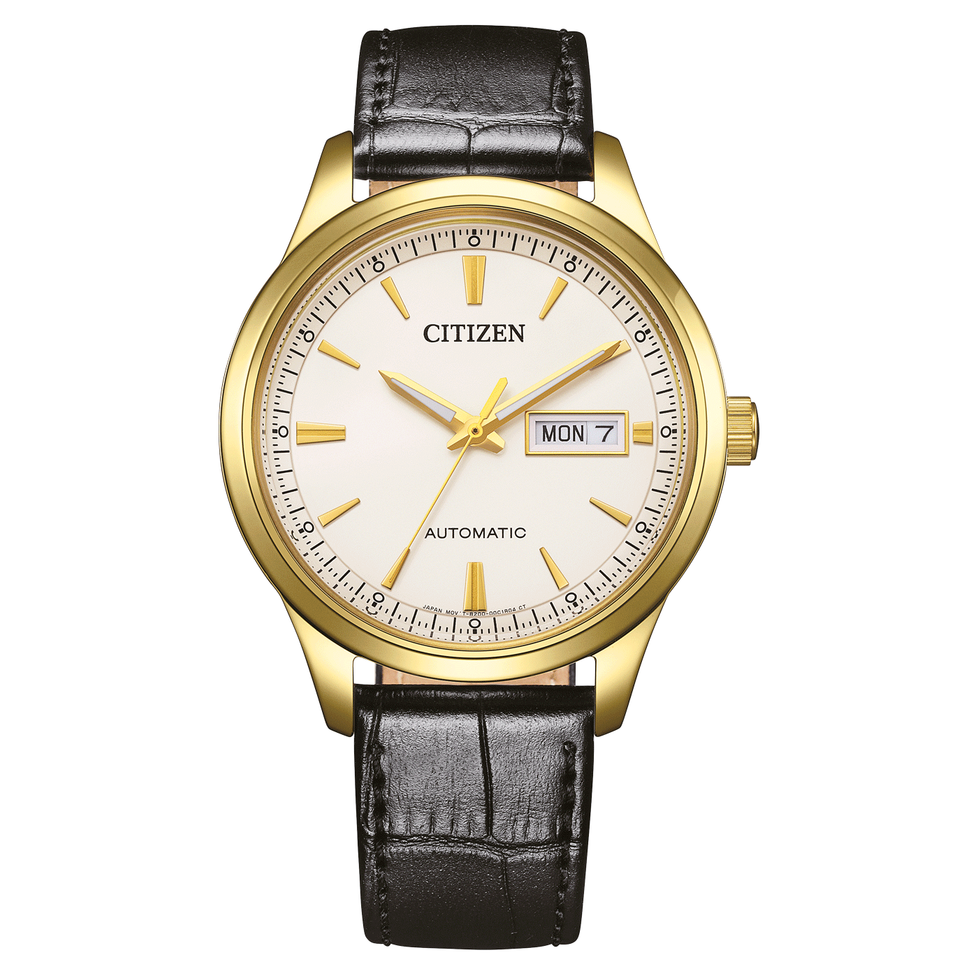 Het Citizen herenhorloge met modelnummer NY4059-09AE heeft een verfijnd ontwerp met een nauwkeurig automatisch uurwerk, duurzame roestvrijstalen kast, en een stijlvolle lederen band. Draag het bij formele en informele gelegenheden voor een tijdloze uitstraling. Combineer met een nette blouse of casual outfit voor de beste stijlindruk. Perfect voor elke man die klasse waardeert.