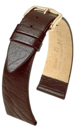 Hirsch Calf L NQR Brown Leather Fibers 20/18mm 11120210-1-20