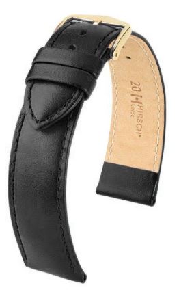 Hirsch Corse M NQR Black Leather Fibers NQR 20/18mm 03202150-1-20