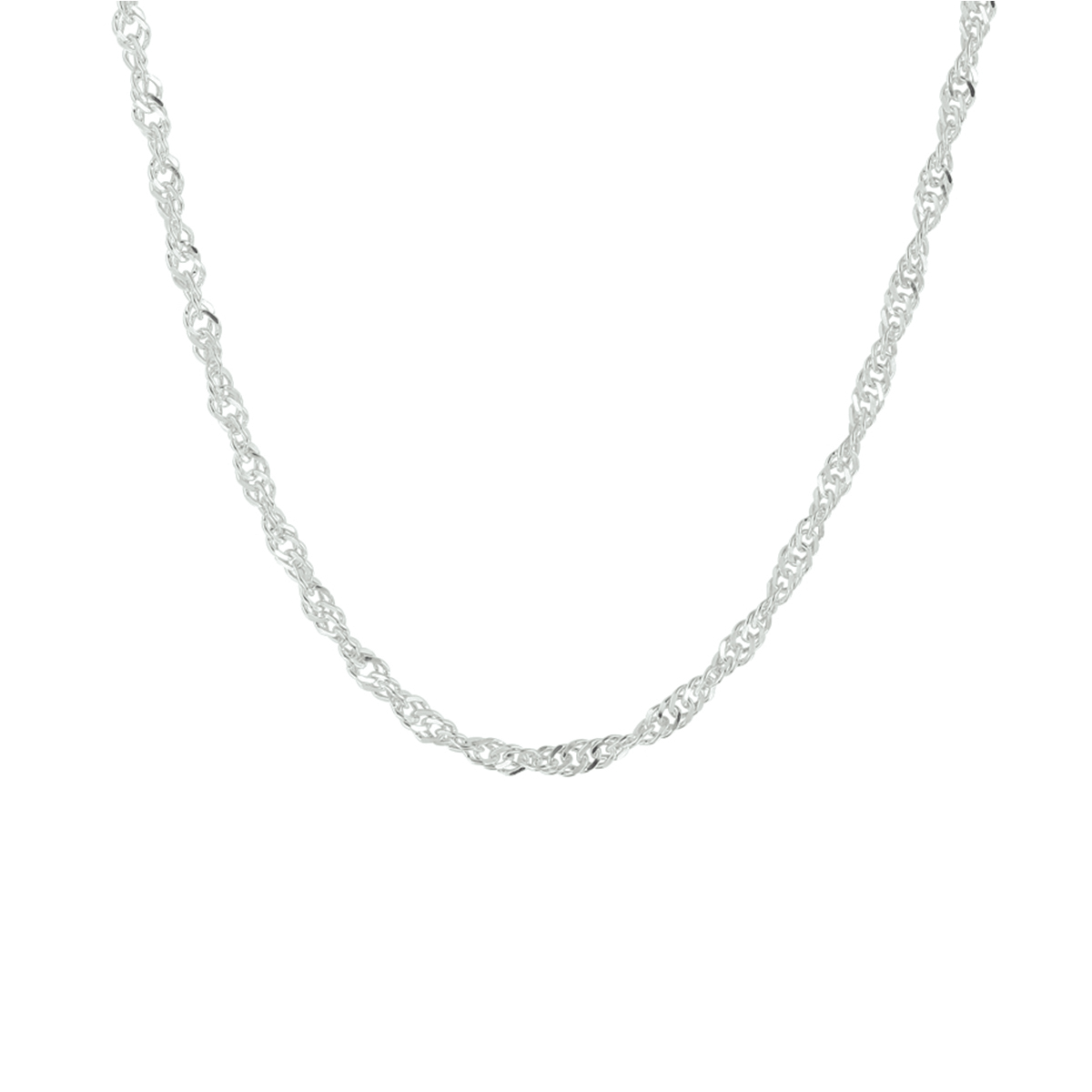 Zilver armband singapore 18 cm/2.25 mm


