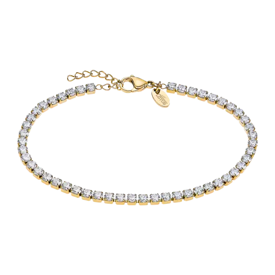 De LOTUS STYLE damesarmband LS2341/2/2 is gemaakt van 316L roestvrij staal, perfect voor de urban vrouw. Met zijn eigentijdse ontwerp en duurzame materiaal is het een stijlvolle aanvulling op elke outfit. Draag het solo voor een subtiele elegantie of combineer met andere armbanden voor een trendy layered look. Een must-have sieraad voor elke gelegenheid.
