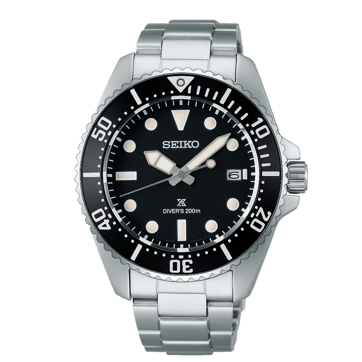 Dit is een herenhorloge van het merk Seiko. Het is een analoog horloge gemaakt van staal. De diameter van de kast is 41 mm en de kast is 11.34 mm dik.
De verdere specificaties van het horloge zijn als volgt:
Kastvorm: rond
Kastkleur: zilverkleurig
Kastmateriaal: staal
Bandbreedte: 20 mm
Bandlengte: 251 mm
Sluiting: vouwsluiting met veiligheidsklepje en drukker
Wijzerplaatkleur: zwart
Glassoort: saffier glas
Waterdichtheid: 20 ATM
Techniek: solar