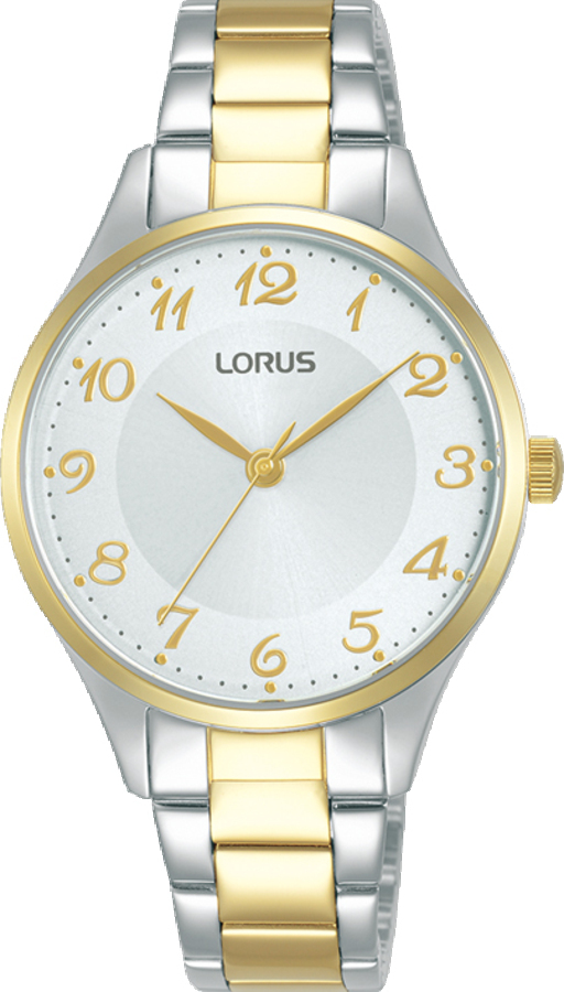 Dit is een dameshorloge van Lorus. Het model beschikt over een quartz uurwerk en is waterafstotend tot 5 ATM. De wijzerplaat heeft een diameter van 32 mm. 