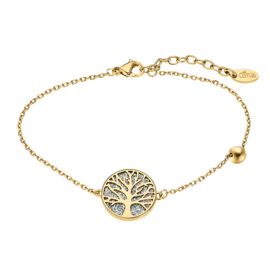 De LOTUS STYLE damesarmband, modelnummer LS2225/2/5, is gemaakt van 316L roestvrij staal en heeft een prachtig levensboomdesign. Deze stijlvolle armband valt onder de categorie sieraden en is specifiek een armband. Draag hem solo voor een elegante uitstraling of combineer hem met andere armbanden voor een trendy, gelaagde look.
