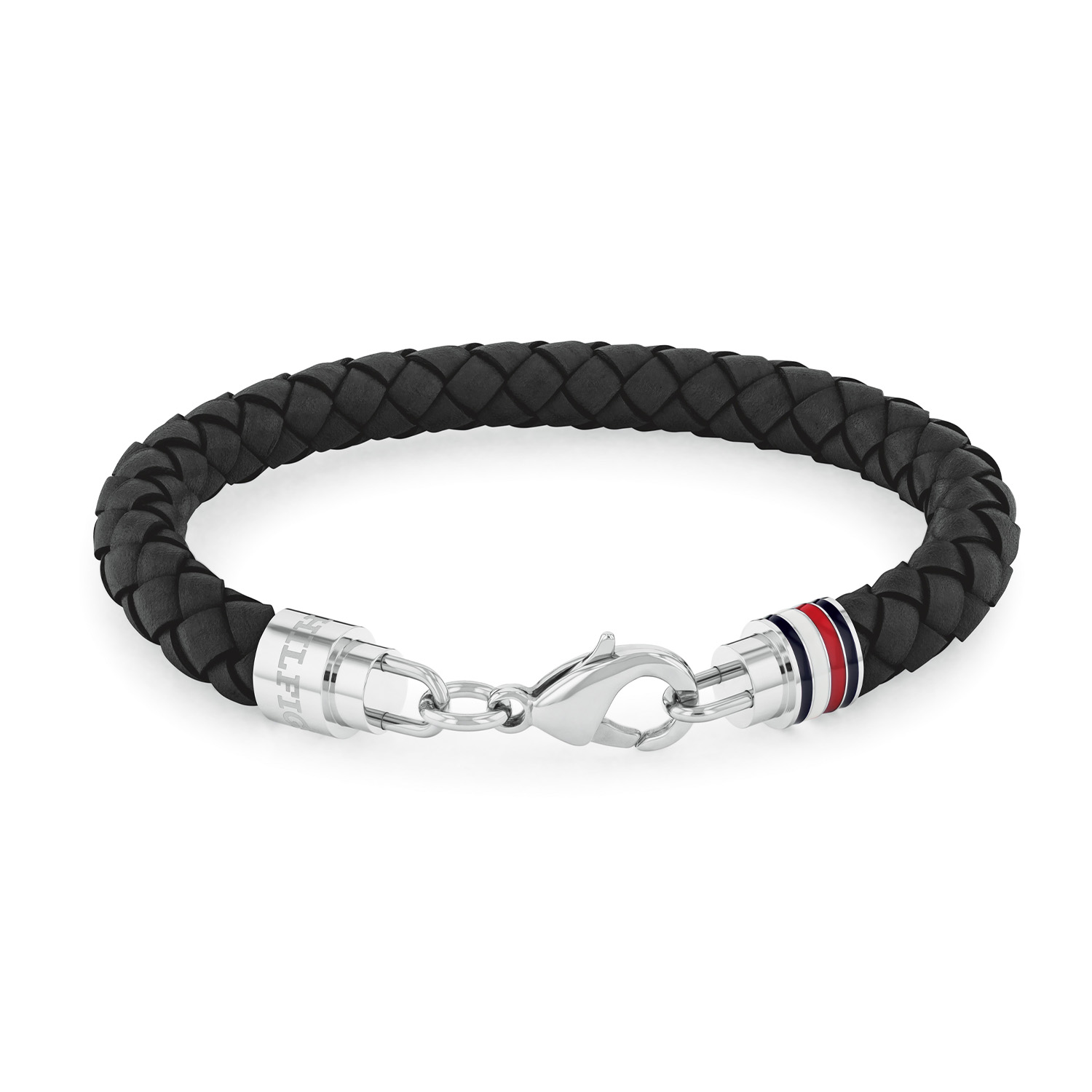 Tommy Hilfiger Jewels TJ2790545 Armband Heren Leer 22cm valt als een 20/19cm
Deze armband van Tommy Hilfiger uit de jewelry serie met nr: TJ2790545 is een stijlvol model. De zwarte gevlochten leren heren armband heeft een fijne karabijnsluiting met daarop het Tommy logo. De armband heeft een lengte van 19cm. Ook leuk te combineren met andere armbanden en sieraden van Tommy Hilfiger.

Het merk:
Tommy Hilfiger is wereldwijd één van de grootste designer lifestyle merken en is internationaal bekend om haar classic American cool stijl. De sieraden zijn voor dames en heren met een eigen stijl, die niet bang zijn om dit aan de wereld te laten zien.

Specificaties:
- Artikelnr: TJ2790545
- Zwarte gevlochten armband
- Materiaal: Leer
- Lengte 19cm
- Heren sieraad