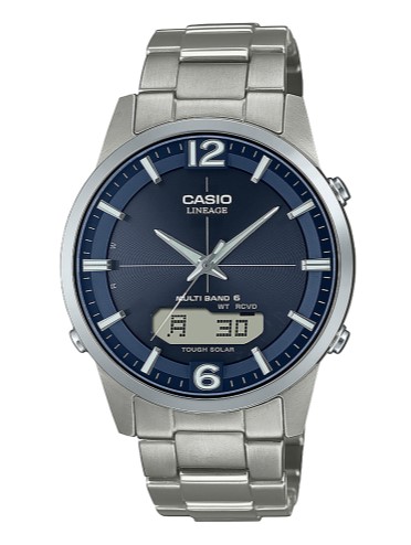 De Casio Lineage Heren Horloge LCW-M170TD-2AER biedt hoogwaardige functies zoals radio gestuurde tijdsynchronisatie, zonne-energie, en een saffierglas. Met een stijlvolle zilverkleurige titanium kast en band, is het horloge waterbestendig tot 5 ATM en beschikt het over zowel analoge als digitale weergave. Draag dit elegante horloge dagelijks voor zowel formele als informele gelegenheden.