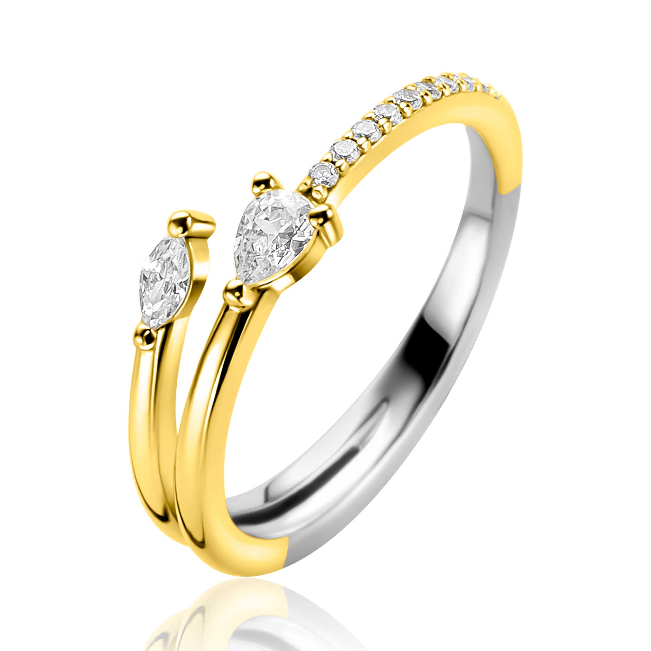 ZIR2689Y54 ZINZI zlv. ring gg.v