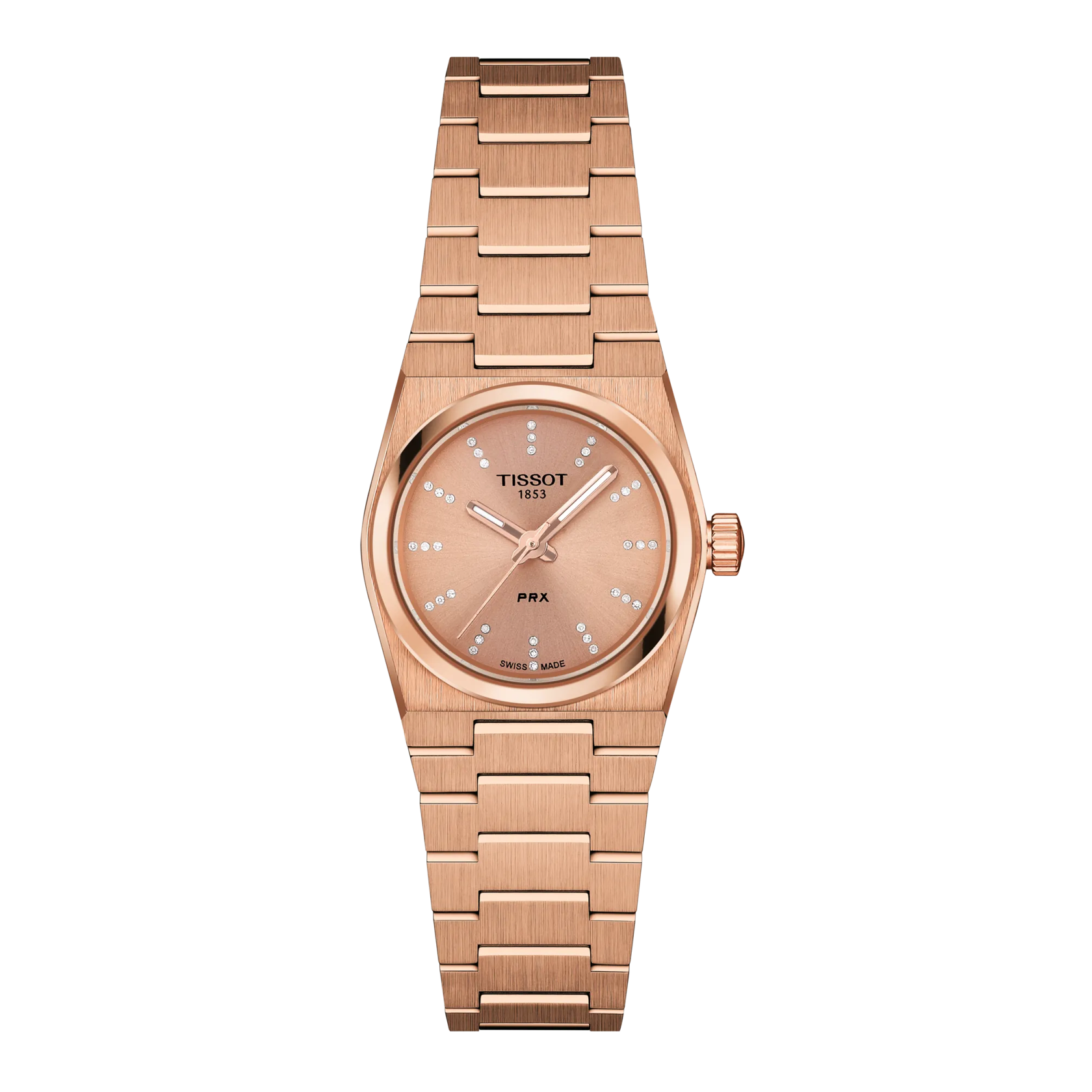 Diameter:25 mm
diamanten
Zwitsers kwartsuurwerk
Krasbestendig saffierglas met antireflecterende coating