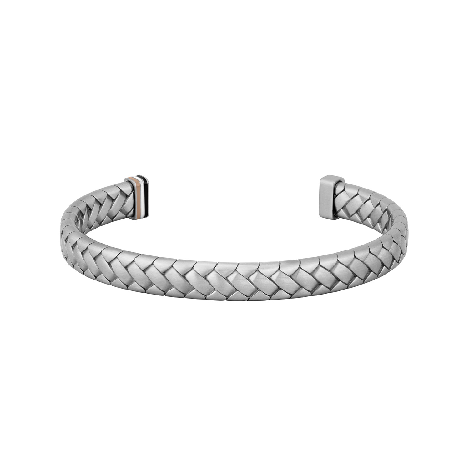 BOSS JEWELS HBJ1580671 TAILORED Mannen Open Bangle 
Deze armband van BOSS uit de TAILORED serie met artikelnr. HBJ1580671 is een stijlvol sieraad voor de echte BOSS klant. De stalen zilverkleurige gevlochten open bangle kan iets gebogen worden zodat hij op meerdere maten pols te dragen is. De afmeting is 7 bij 6 en de breedte 8cm. Goed te combineren met de andere sieraden van BOSS. 

Het merk:
HUGO BOSS is afgestemd op levensstijlen waar het gaat om kwaliteit en precisie. Het wereldwijde fashionlabel is verdeeld in twee merken: BOSS en HUGO. Het merk BOSS biedt geavanceerde, moderne horloges gericht op kwaliteit en design om een onberispelijke look te creëren – of het nu zakelijk, casual of sportief is. Ontdek de nieuwe horlogecollectie die bewijst dat details echt het verschil maken.

Specificaties:
- Artikelnr: HBJ1580671
- Open Bangle
- Materiaal: Staal
- Zilverkleurig
- Verstelbaar ong 19cm