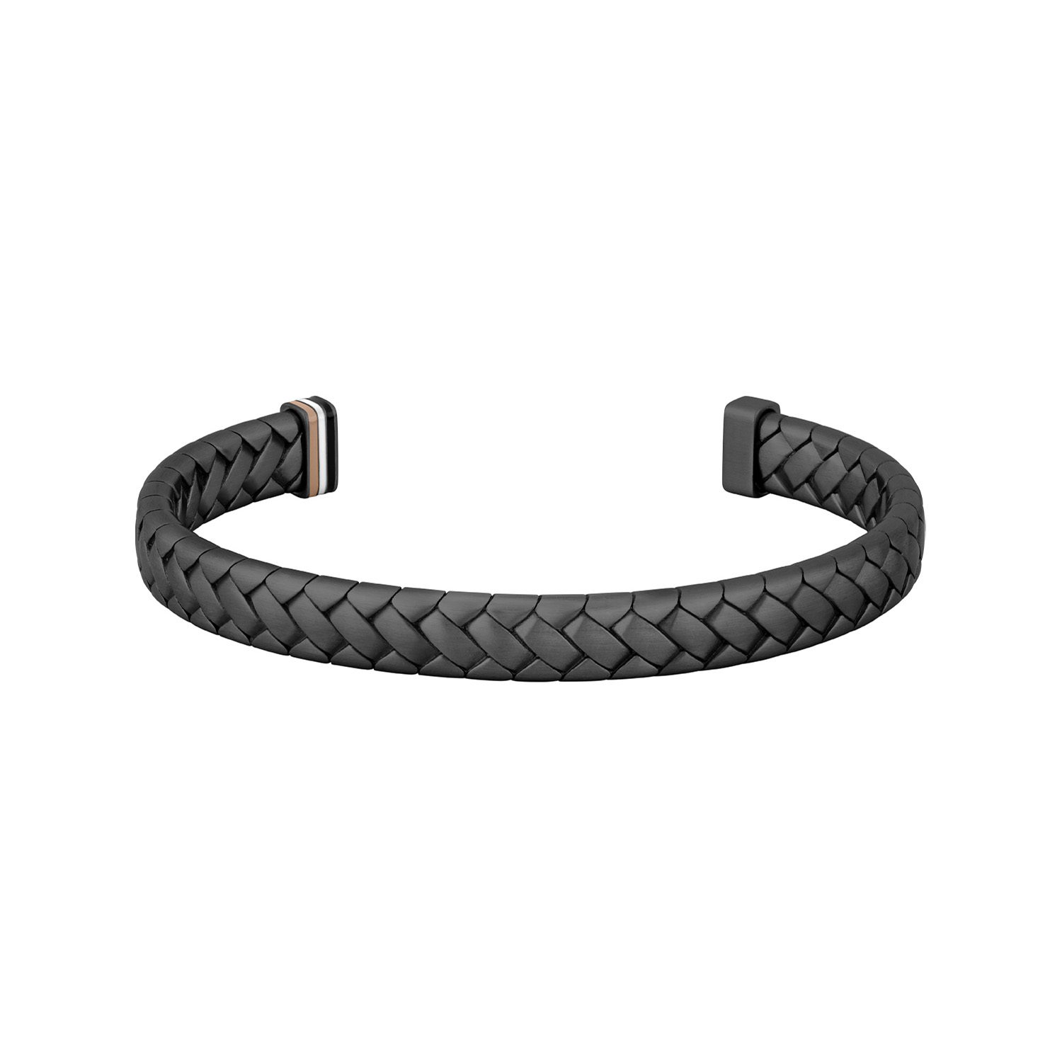 BOSS JEWELS HBJ1580673 TAILORED Mannen Open Bangle 
Deze armband van BOSS uit de TAILORED serie met artikelnr. HBJ1580673 is een stijlvol sieraad voor de echte BOSS klant. De stalen zwarte gevlochten open bangle kan iets gebogen worden zodat hij op meerdere maten pols te dragen is. De afmeting is 7 bij 6 en de breedte 8cm. Goed te combineren met de andere sieraden van BOSS. 

Het merk:
HUGO BOSS is afgestemd op levensstijlen waar het gaat om kwaliteit en precisie. Het wereldwijde fashionlabel is verdeeld in twee merken: BOSS en HUGO. Het merk BOSS biedt geavanceerde, moderne horloges gericht op kwaliteit en design om een onberispelijke look te creëren – of het nu zakelijk, casual of sportief is. Ontdek de nieuwe horlogecollectie die bewijst dat details echt het verschil maken.

Specificaties:
- Artikelnr: HBJ1580673
- Open Bangle
- Materiaal: Staal
- Zwart
- Verstelbaar ong 19cm