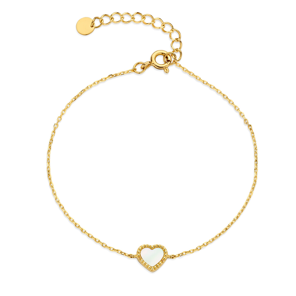 Fijn Naiomy Zilveren Armband met Hartje met lengte 16cm + 3cm gemaakt van 925 sterling zilver. Deze armband is ideaal om dagelijks te dragen als subtiele eyecatcher. Combineer met andere gouden of zilveren sieraden voor een verfijnde look. Perfect voor elke gelegenheid!