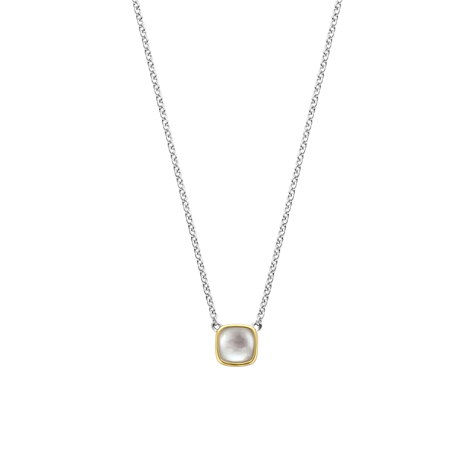 Dit TI SENTO - Milano Collier 3991MW is gemaakt van Zilver gold plated. De kleurstelling van dit collier is Parelmoer. Alle TI SENTO - Milano producten worden geleverd in een luxe geschenkverpakking.