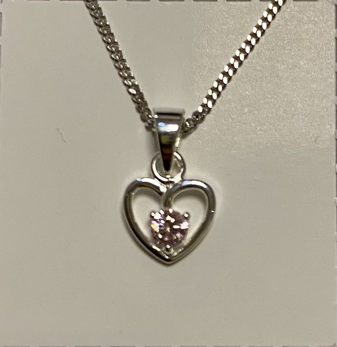 Bellini hanger met collier roze zirkonia