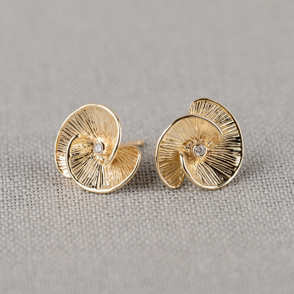 Oorsteker G14K + 0.034CT I1/HI *Prijswijzigingen voorbehouden in verband met goudkoers en gewicht!