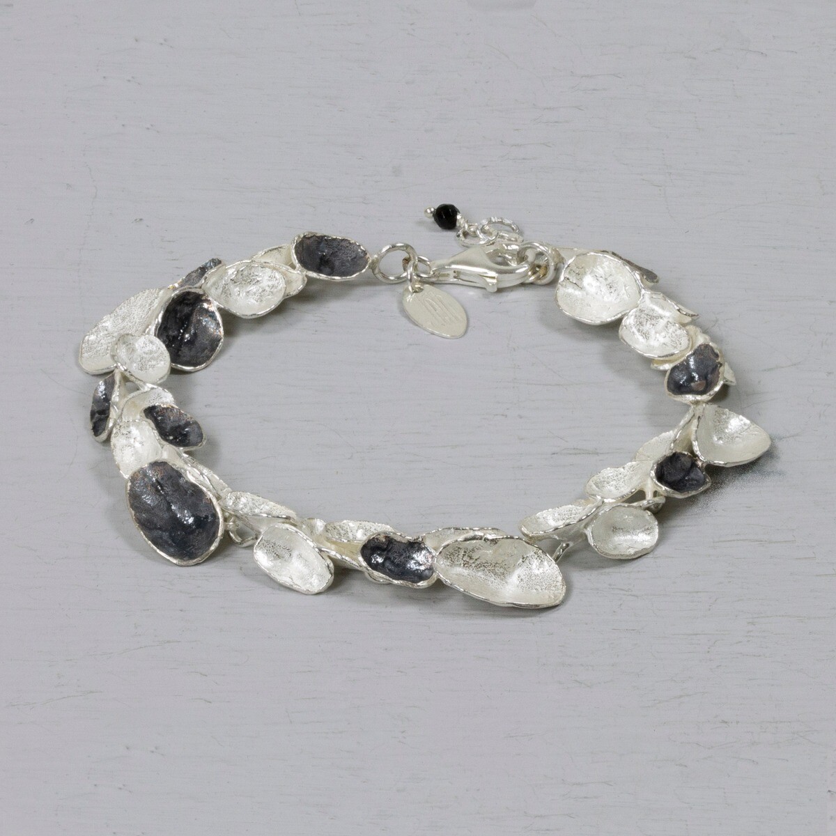 Jeh Jewels armband zilver/oxy
