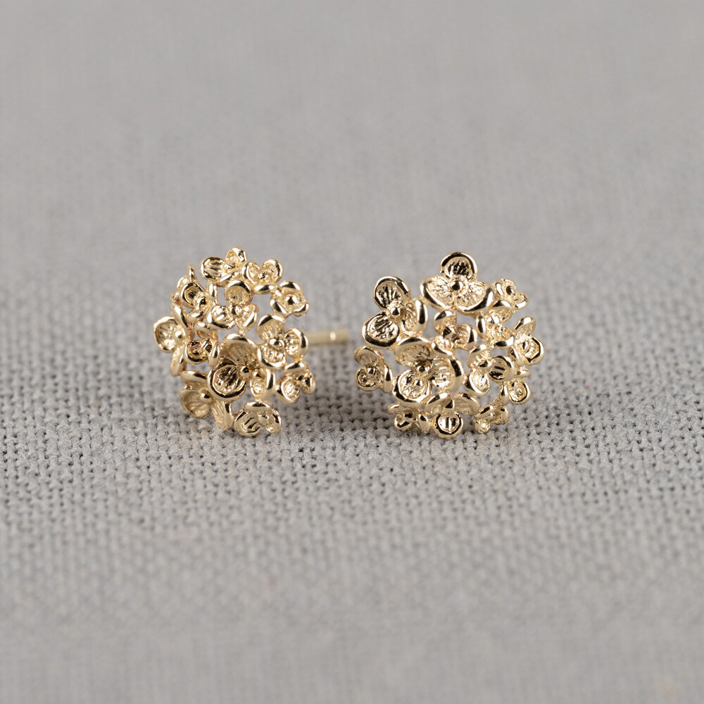 JEH20836 14k oorstekers blossom 
