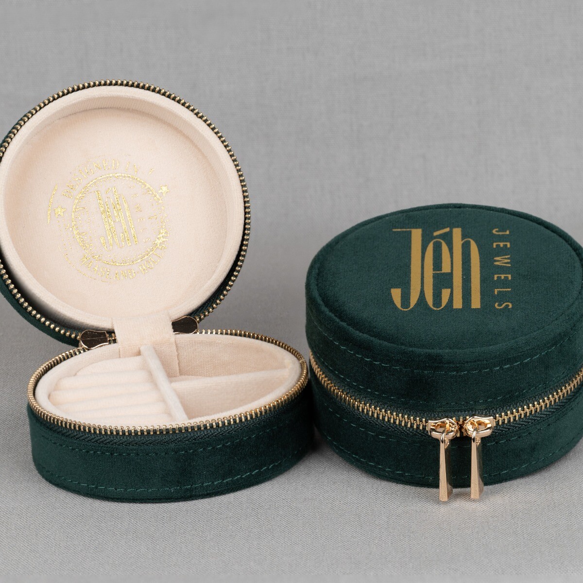 Jeh Jewels Travelcase Bosgroen