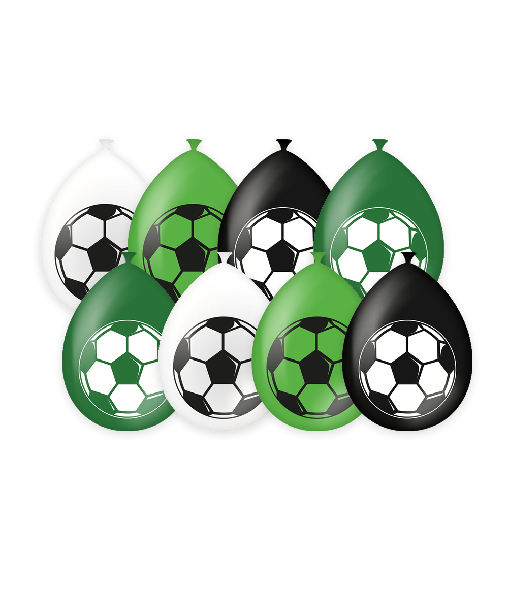Een kinderfeestje kan niet zonder ballonnen en als je party balloons football koopt dan haal je direct ballonnen met een uniek thema in huis! De ballonnen zijn gemaakt van latex en zijn ongeveer 30 bij 30 centimeter groot.
