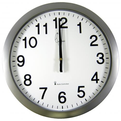 radiogestuurde wandklok
