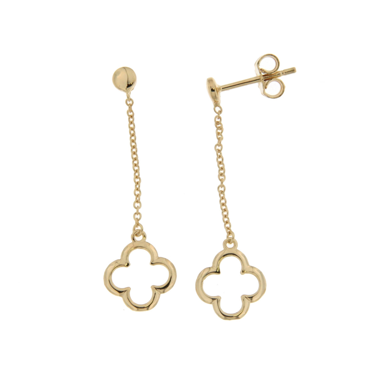 oorhangers geelgoud 18Kt 