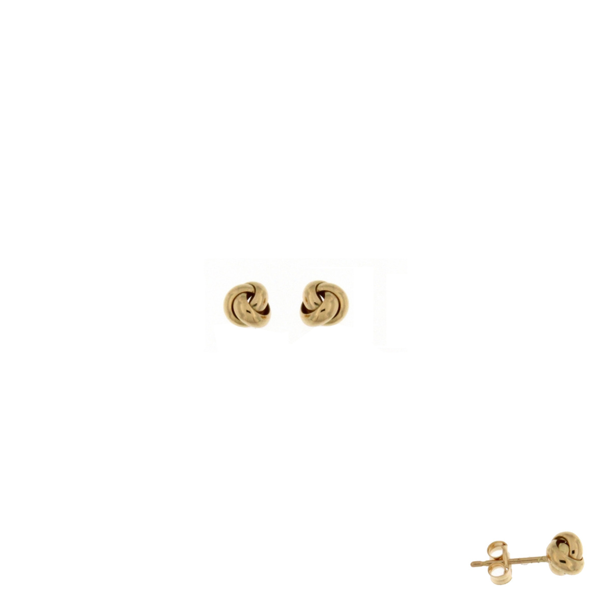 oorsteker geelgoud 18Kt
