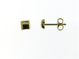 oorsteker geelgoud 18Kt 