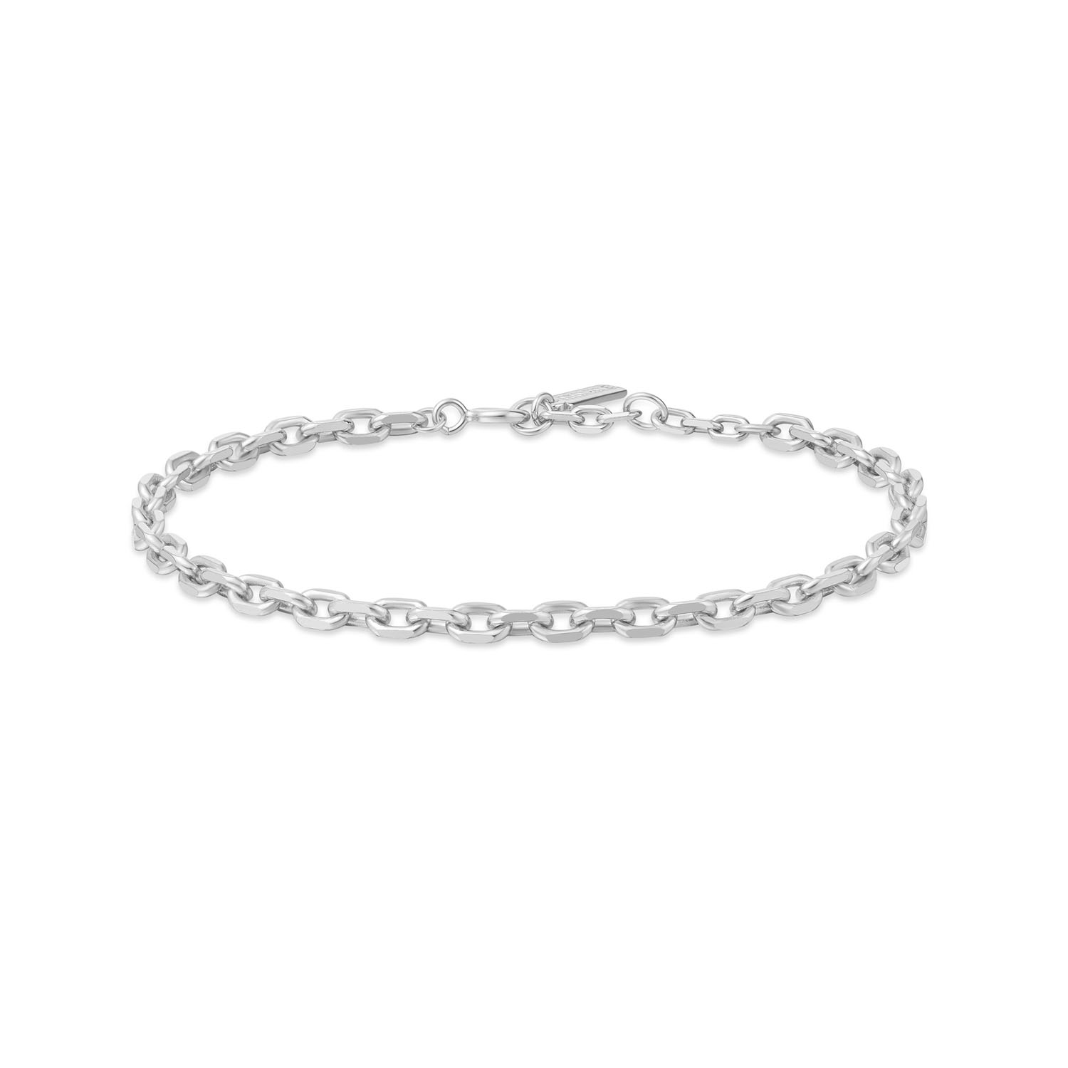 ANIA HAIE VOQUE MAVEN - SCHAKELARMBANDEN - ZILVER / GERODINEERD - Zirconia