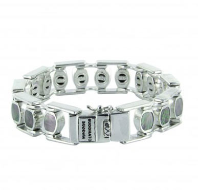Buddha to Buddha - 011BL/S/Aleyna small black bracelet, 18cm - 011L12/180 UC