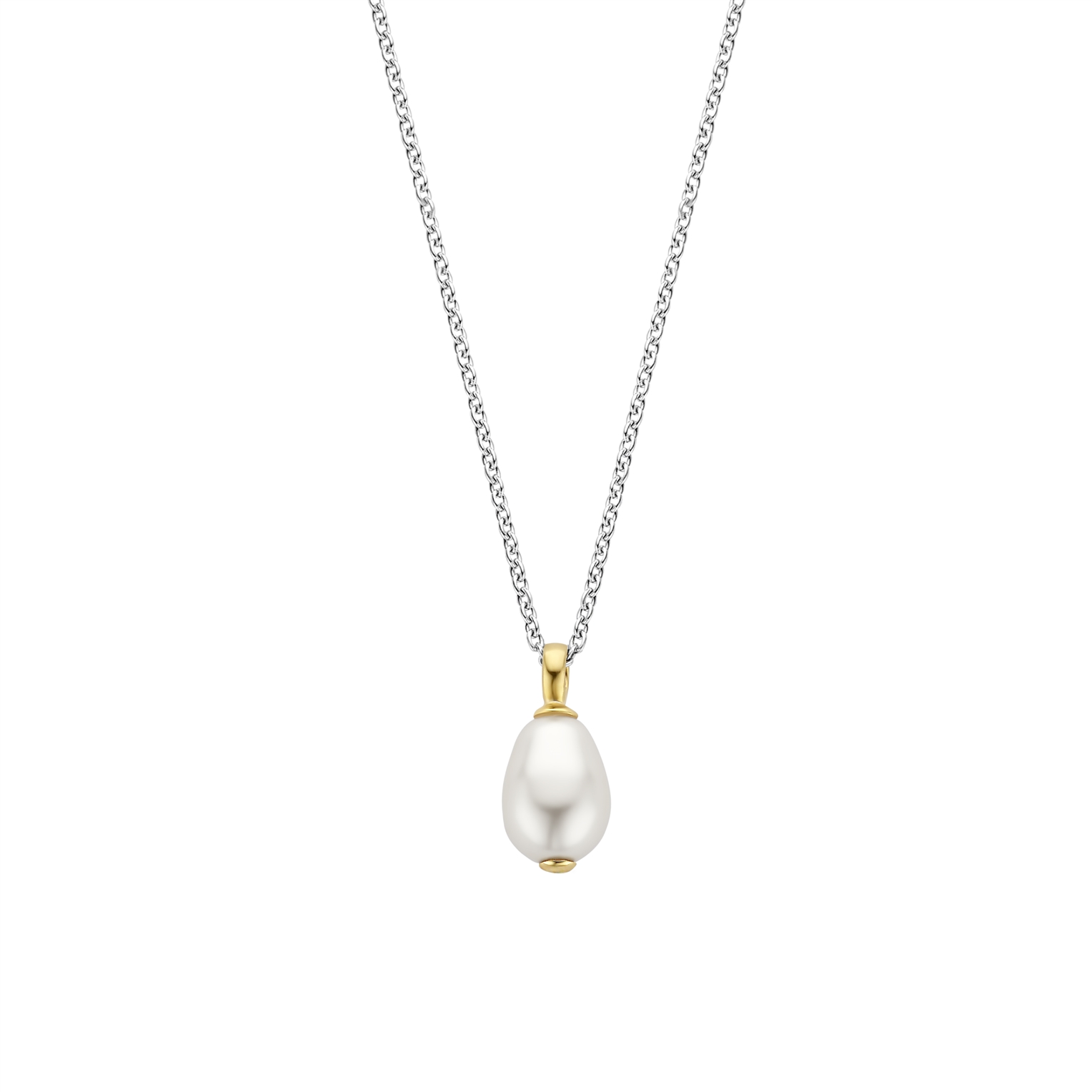 Dit TI SENTO - Milano Collier 3995PW is gemaakt van Zilver gold plated. De kleurstelling van dit collier is Wit parel. Alle TI SENTO - Milano producten worden geleverd in een luxe geschenkverpakking.