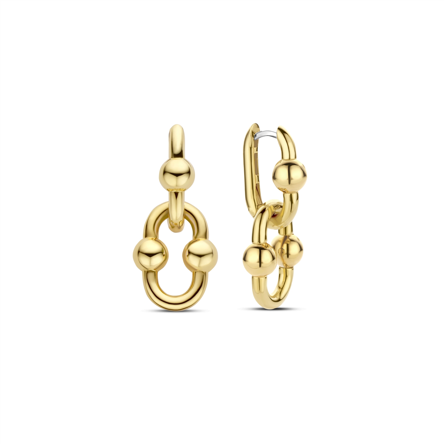 Deze TI SENTO - Milano Oorbellen 7916SY zijn gemaakt van Zilver gold plated. De kleurstelling van deze oorbellen zijn Zilver geel verguld. Alle TI SENTO - Milano producten worden geleverd in een luxe geschenkverpakking.
