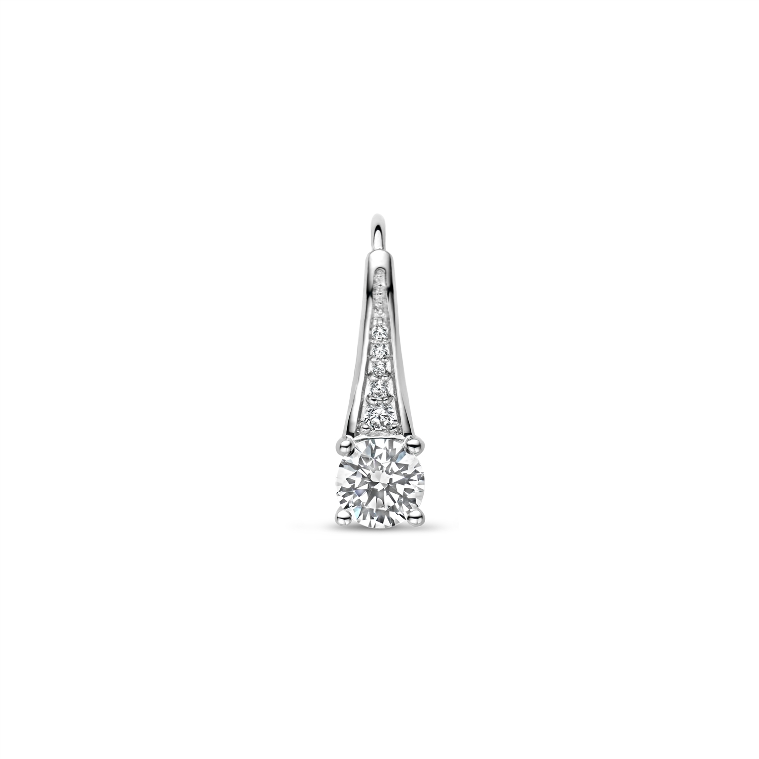 Deze TI SENTO - Milano Oorbellen 7948ZI_H zijn gemaakt van Zilver platina verguld. De kleurstelling van deze oorbellen zijn Wit. Alle TI SENTO - Milano producten worden geleverd in een luxe geschenkverpakking.