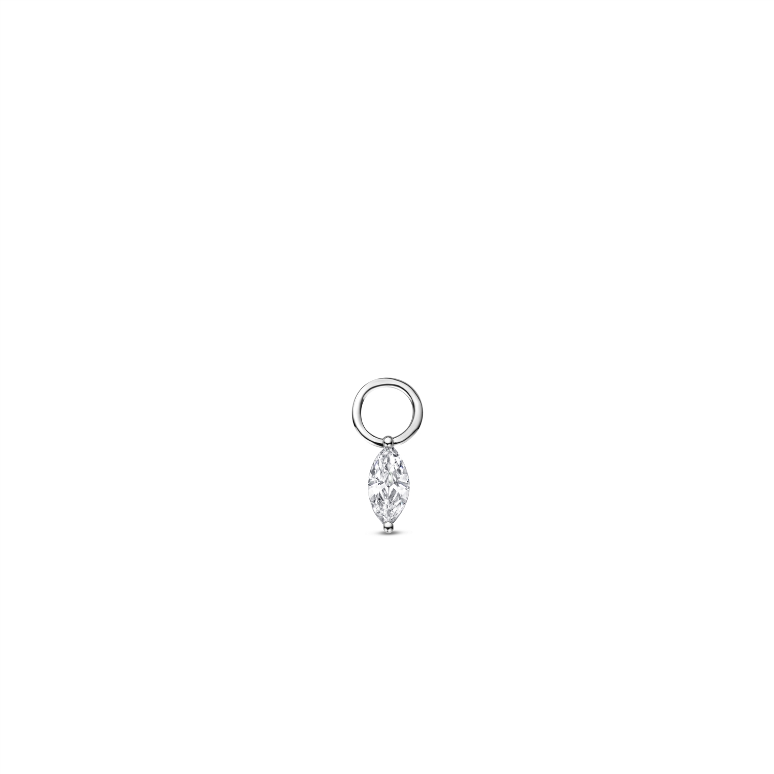 Deze TI SENTO - Milano Oorbedels 9264ZI_H zijn gemaakt van Zilver platina verguld. De kleurstelling van deze oorbel bedels zijn Wit. Alle TI SENTO - Milano producten worden geleverd in een luxe geschenkverpakking.
