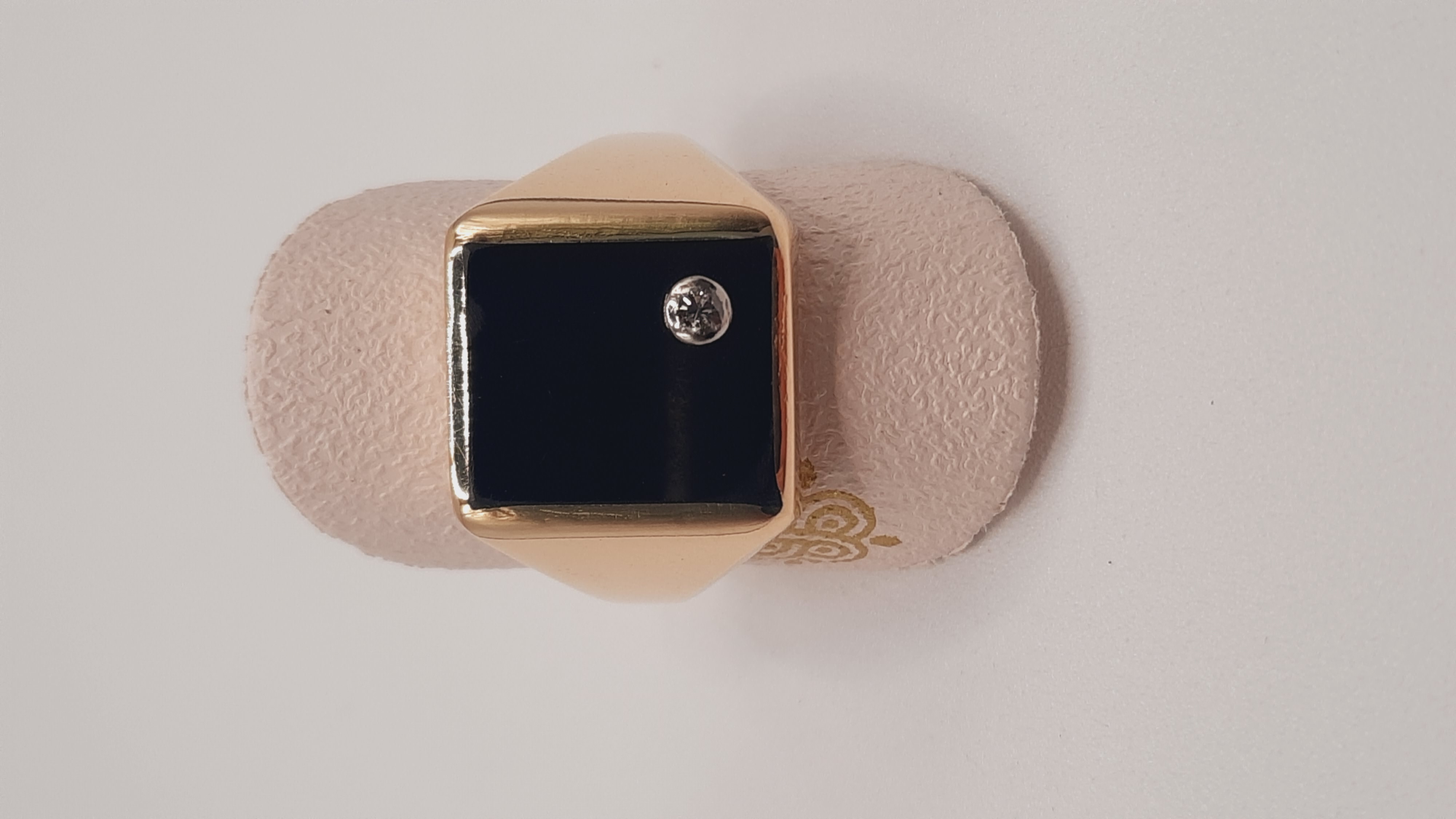 mooi gouden ring 14kt