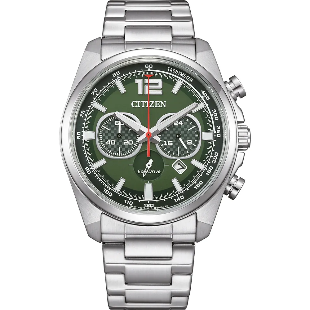 Dit Citizen horloge heeft een kast gemaakt van Roestvrijstaal met een diameter van 41 mm en is voorzien van een metalen band. In de kast bevindt zich een Citizen kwaliteitsuurwerk en is afgewerkt met Mineraalglas.

Het horloge is 10ATM. Dit betekent dat het horloge geschikt is om mee te zwemmen. Verder wordt het horloge geleverd met 2 jaar garantie.