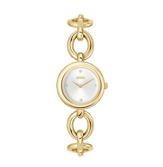 Boss horloge met stalen band, Live double
