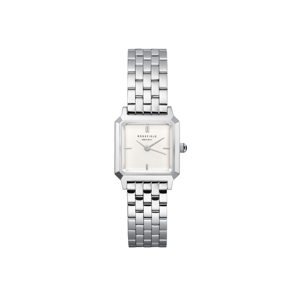 Rosefield Boxelle Staal dames horloge 