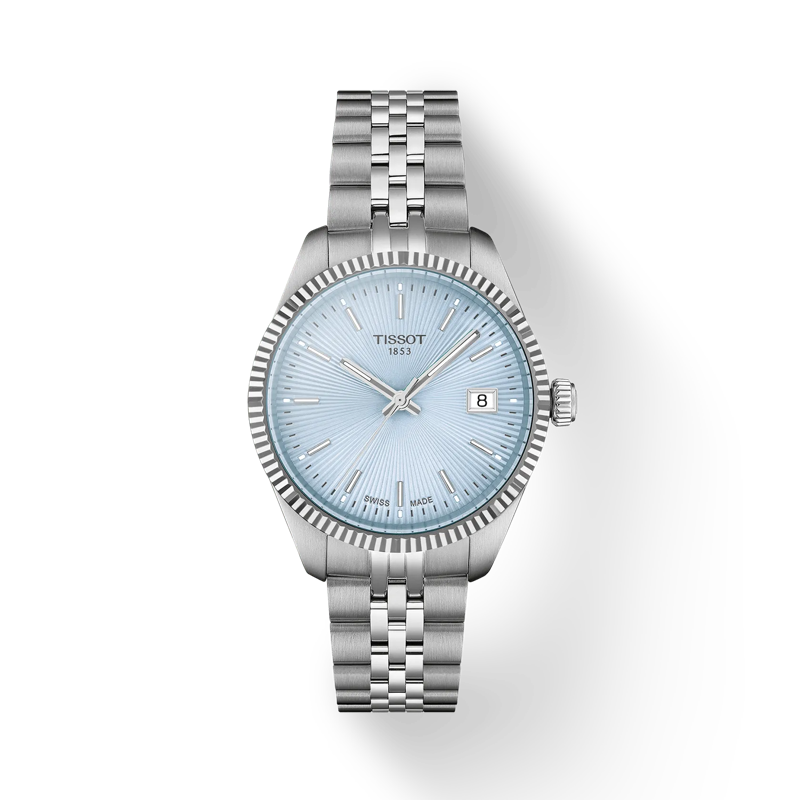 Dit horloge is gemaakt om uw stijl naar een hoger niveau te tillen voor die werkelijk speciale momenten. De traditionele geguillocheerde wijzerplaat met zonnestralen reflecteert het licht prachtig en voegt diepte en elegantie toe. De gecanneleerde lunette biedt een verfijnde decoratie die representatief is voor traditioneel uurwerkvakmanschap. De verwisselbare armband met snelsluiting biedt maximale veelzijdigheid, zodat u eenvoudig uw look kunt veranderen.

Diameter:34 mm
316L roestvrijstalen behuizing
Zwitsers kwartsuurwerk

