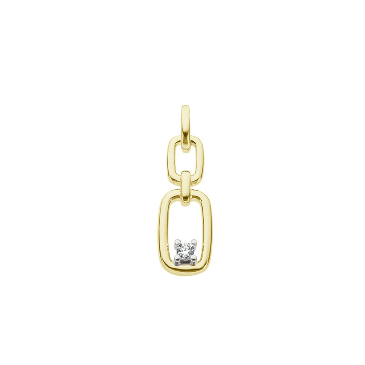 hanger geelgoud 18Kt