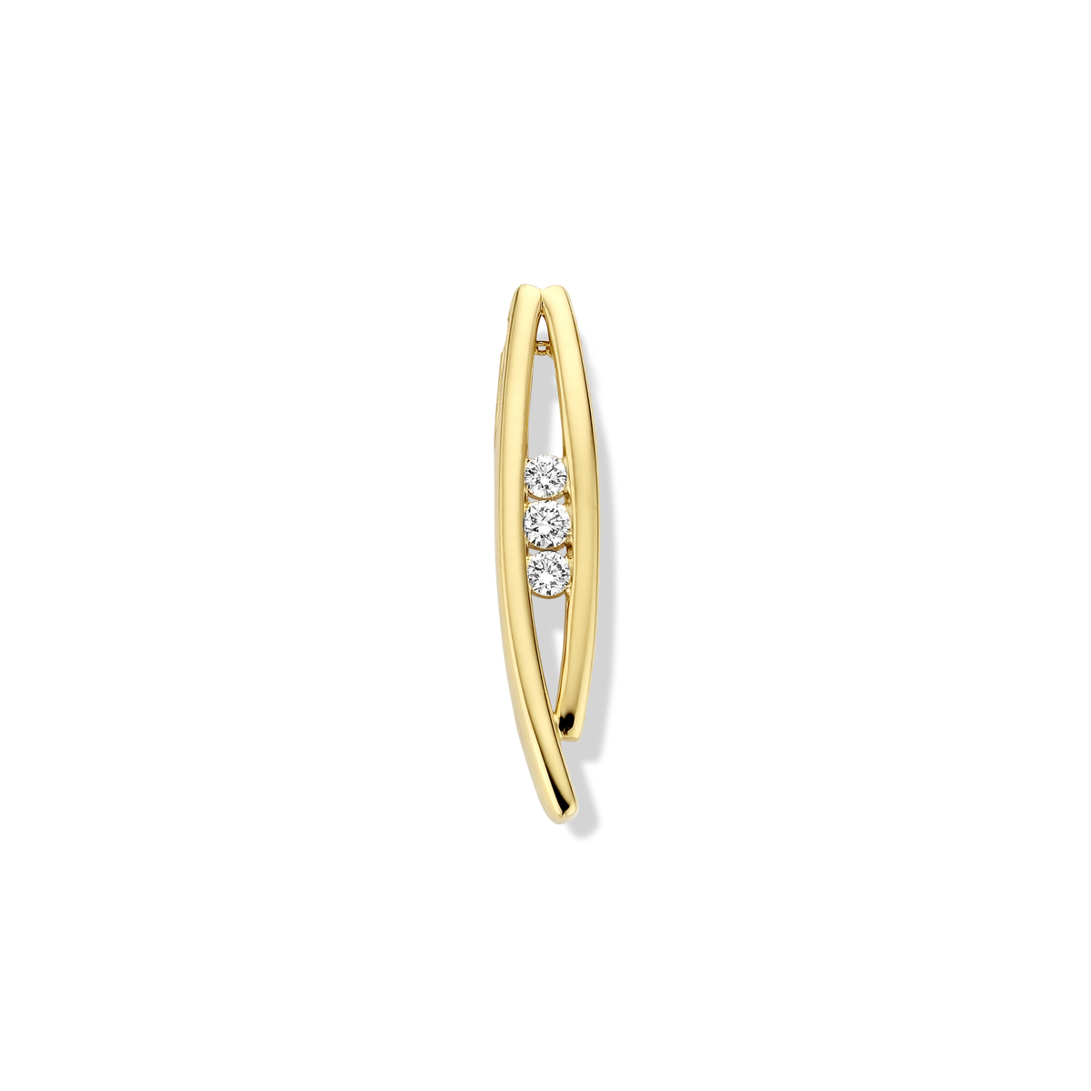 hanger geelgoud 18Kt