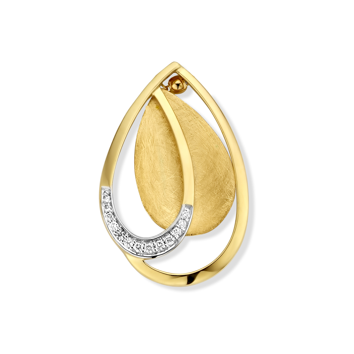 hanger geelgoud 18Kt