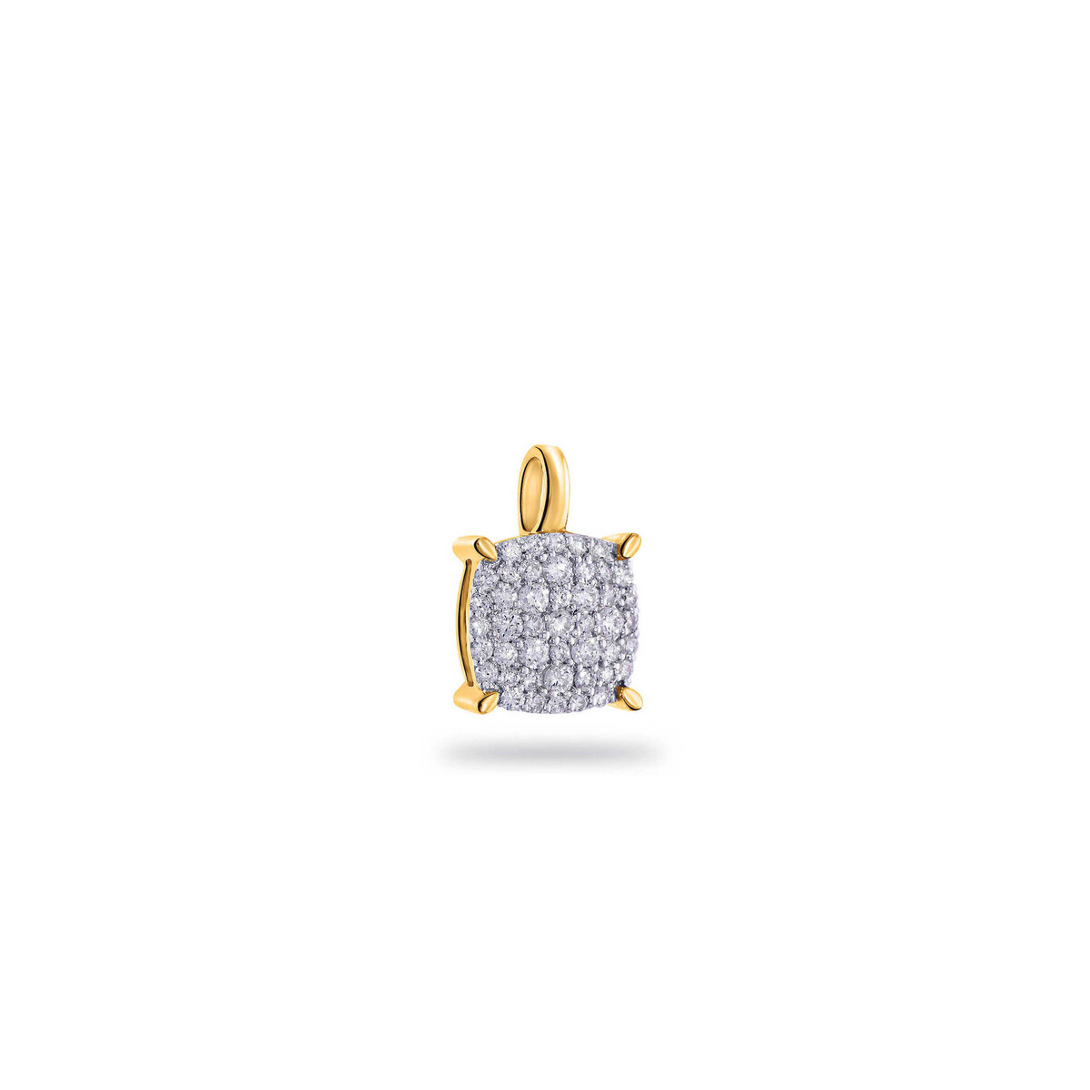 hanger 18kt met diamant