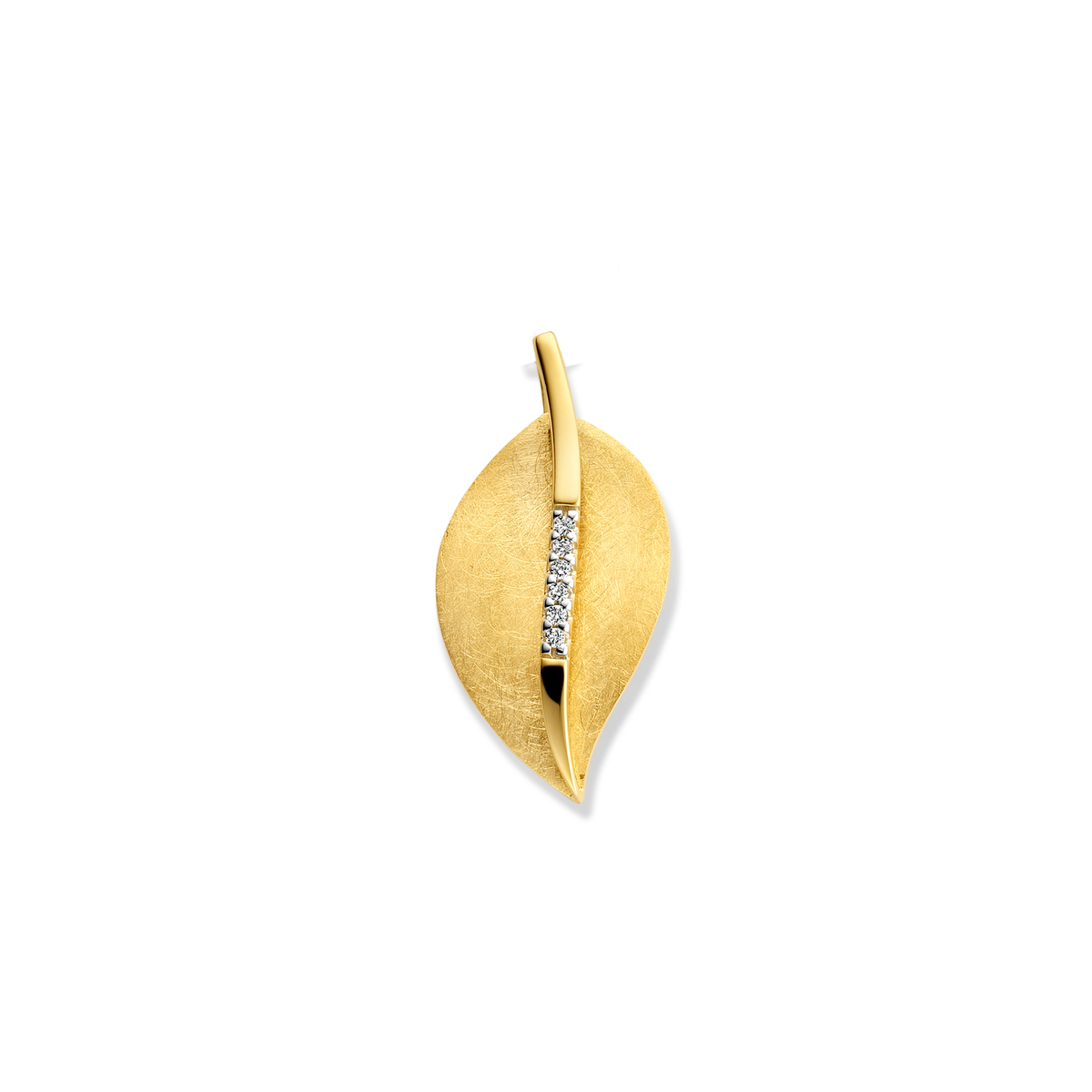 hanger 18kt met diamant