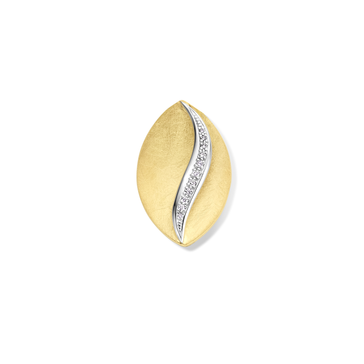 hanger 18kt met diamant