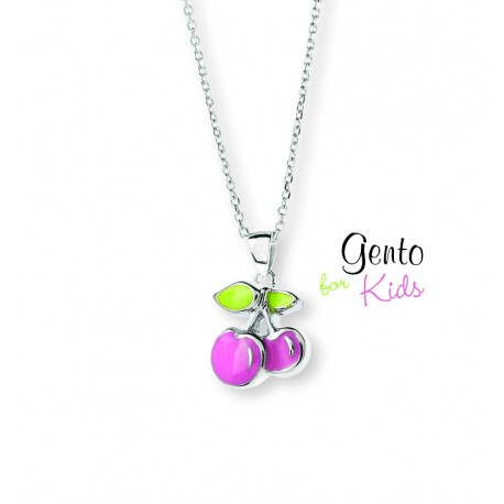 Gento kids zilveren ketting 