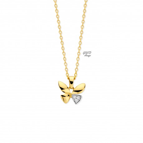 Ketting vlinder verguld gento kids