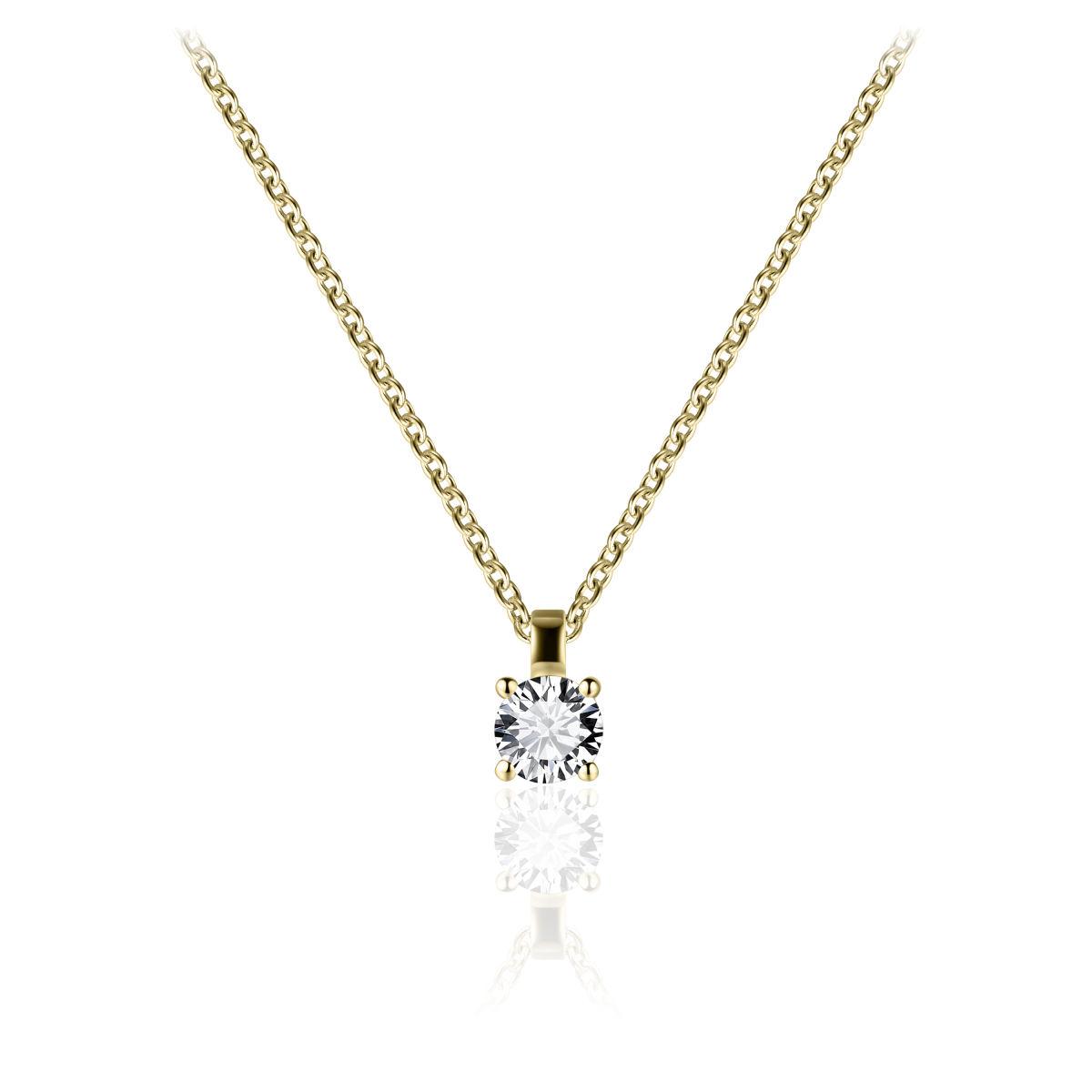 De N1060/5Y-42+3 Gisser zilver verguld solitair collier is een verfijnde halsketting met een diameter van 5 mm en een goudkleurige uitstraling dankzij de vergulde afwerking. Ideaal voor elegante gelegenheden, kan het collier solo gedragen worden of gecombineerd met andere sieraden voor een gelaagde look. Perfect voor elke stijlvolle aangelegenheid.